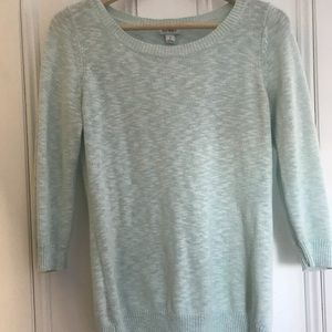 Turquoise light blue sweater, perfect for spring